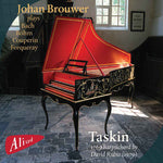 the album cover for Johan Brouwer - Plays the Taskin Harpsichord 1769