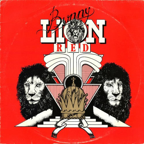 the album cover for Bunny Lion - Red