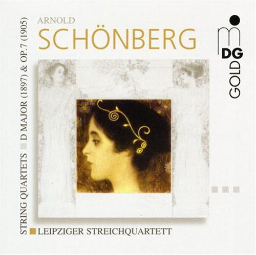 the album cover for A. SCHOENBERG - String Quartet D Major / String Quartet Op 7