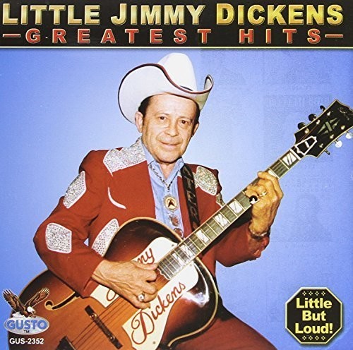 the album cover for Jimmy Dickens - Greatest Hits