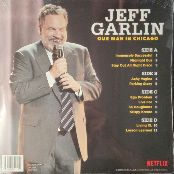 Jeff Garlin : Our Man In Chicago (2xLP)