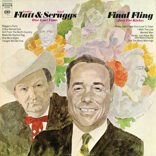 the album cover for Flat & Scruggs - Final Fling