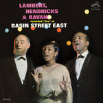 the album cover for Hendricks Lambert & Bavan - At Basin Street East