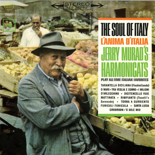 the album cover for Jerry Murad / Harmonicats - Soul of Italy