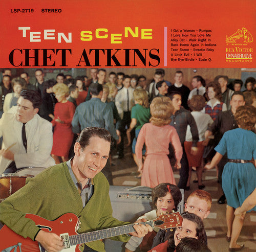the album cover for Chet Atkins - Chet Atkins?- Teen Scene