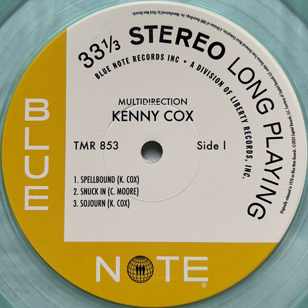 Kenny Cox And The Contemporary Jazz Quintet (2) : Multidirection (LP, Album, Ltd, RE, RM, Cle)