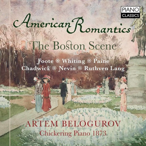 the album cover for Foote / Artem Belogurov - American Romantics the Boston Scene