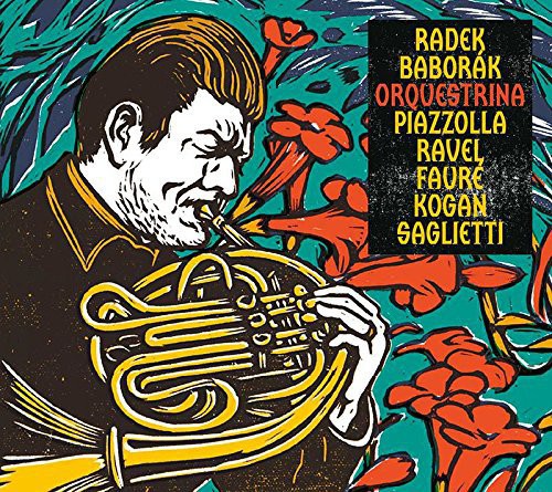 the album cover for Piazzola / Shaw / Kogan / Faure / Baborak - Orquestrina