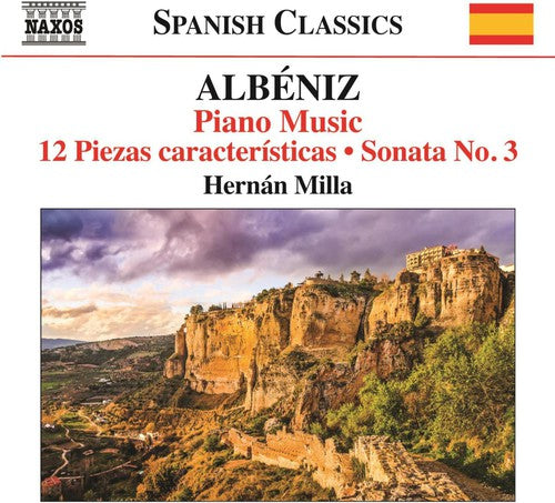 the album cover for Albeniz - Pno Music 7