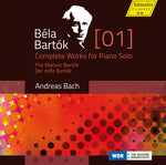 the album cover for Bartok / Bach - Complete Works for Pno Solo 1