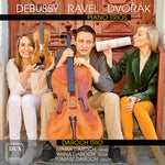 the album cover for Debussy / Ravel / Dvorak - Pno Trios