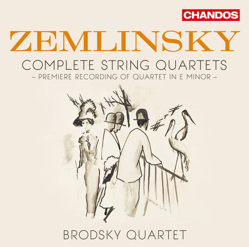 the album cover for Zemlinsky / Brodsky Quartet - String Quartets