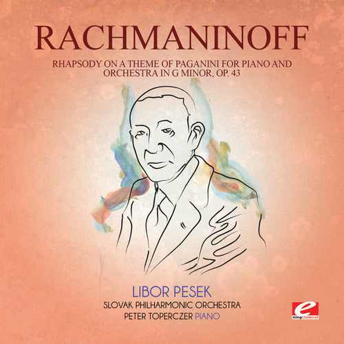 Rachmaninoff - Rhapsody on Theme Paganini Piano & Orch G Min (CD)