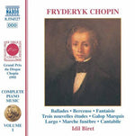 the album cover for Idil Biret - Chopin: Complete Piano Music 1 / Various