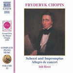 the album cover for Idil Biret - Scherzi / Impromptus