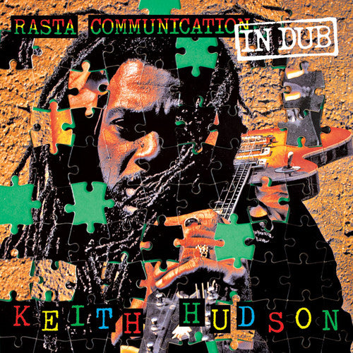the album cover for Keith Hudson - Rasta Communication in Dub