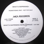 What's Happening : What's Happening Now: Peace (12", Promo)