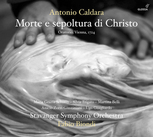 the album cover for Caldara / Schiavo / Stavanger Sym Orch / Biondi - Morte E Sepoltura Di Christo