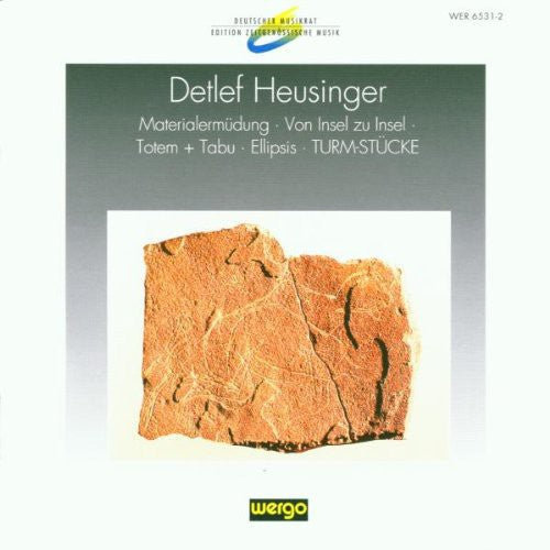 the album cover for Heusinger - Materialermudung / Ellipsis