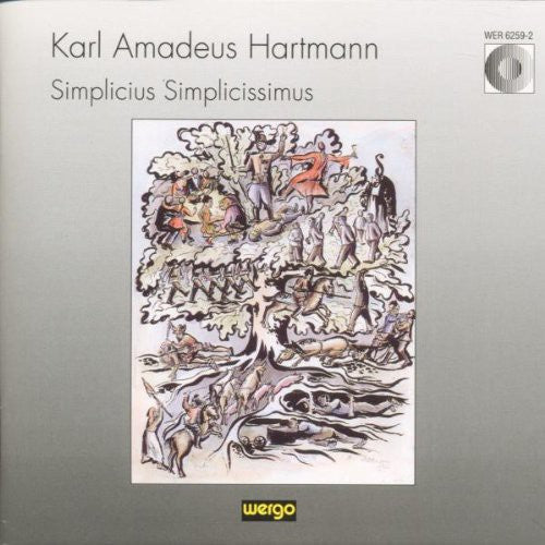 the album cover for Hartmann - Simplicius Simplicissimus