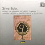 the album cover for Bialas - Lamento Vier Intermezzi / Herbstzeit