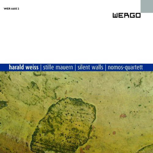 the album cover for Weiss / Nomos-Quartett - Stille Mauern / Silent Walls
