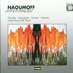 the album cover for Naoumoff - Quatre Preludes / Anecdotes / Sonata
