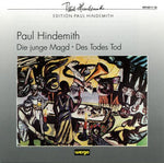 the album cover for Hindemith / Schnaut / Mitglieder - Die Junge Magd