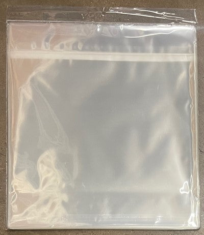 Resealable Polypropylene Record Sleeves 50-CT