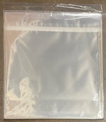 Resealable Polypropylene Record Sleeves 50-CT