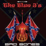 the album cover for Blue Js - Bad Bones