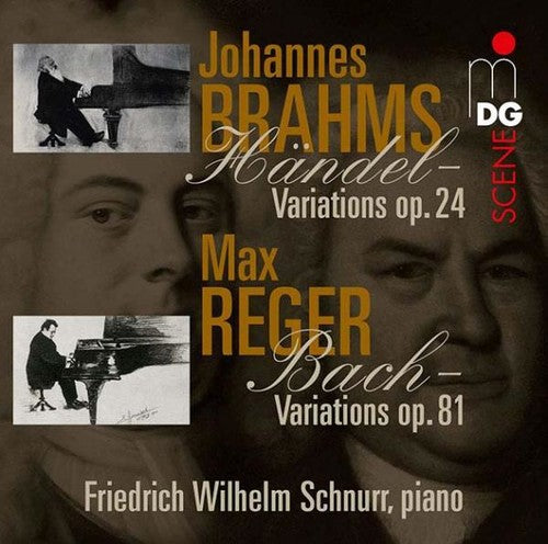 Max Reger - Variaciones y fugas sobre temas de Händel y Bach (CD)