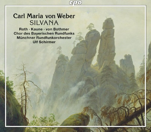 the album cover for Weber / Roth / Bavarian Radio Choir - Silvana
