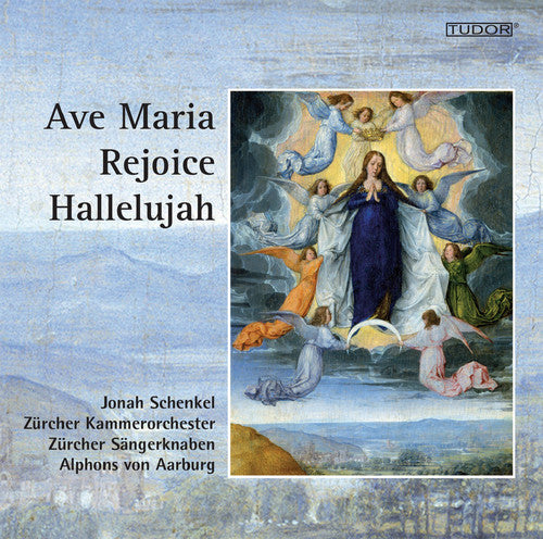 the album cover for Bach / Schenkel / Zurich Chamber Orchestra - Ave Maria - Rejoice - Hallelujah