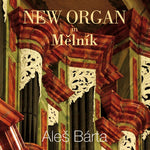 the album cover for Bach / Ales Barta - New Organ in Melnik
