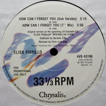 Elisa Fiorillo : How Can I Forget You (12", Promo)