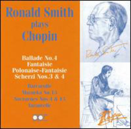 the album cover for F. CHOPIN - Fant/Nocturne 4/13/Scherzo 3/4