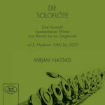 the album cover for Denissow / Mirjam Nastasi - Solo Flute