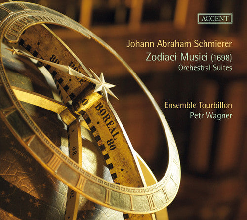 the album cover for J Schmierer / Ensemble Tourbillon / Wagner,Petr - Zodiaci Musici: Orchestral Suites