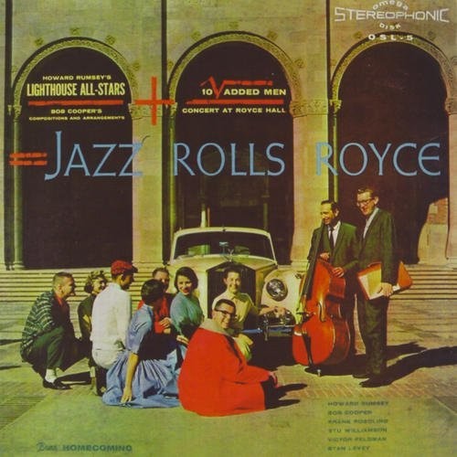 the album cover for Lighthouse All Stars Plus Ten - Jazz Rolls Royce