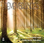 the album cover for Rachmaninov / Piet Koornhof / Van Der Walt,Truida - Remembrances