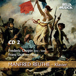 the album cover for Chopin / Manfred Reuthe - Piano Solos 2