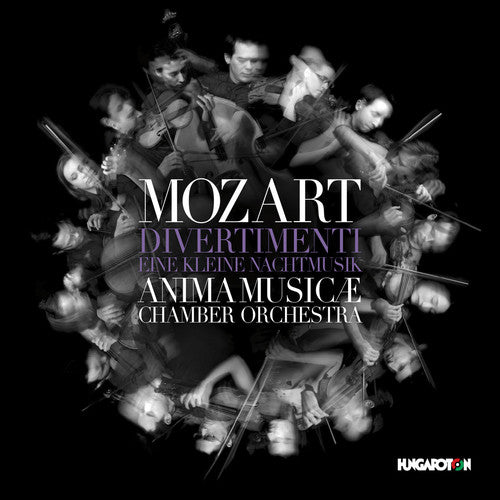 the album cover for Mozart / Anima Musicae Chamber Orchestra - Divertimenti & Eine Kleine Nachtmusik