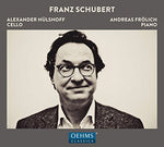 the album cover for Schubert / Alexander Hulshoff / Frolich,Andreas - Works for Cello & Piano