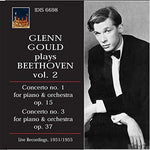 the album cover for Beethoven / Glenn Gould - Glenn Gould Plays Beethoven Ctos Nos. 1 & 3 Vol. 2