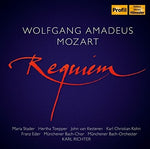 the album cover for Mozart / Stader / Munich Bach Choir & Orchestra - Requiem