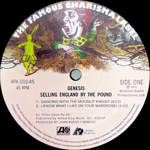Genesis : Selling England By The Pound (2x12", Album, Ltd, Num, RE, Gat)