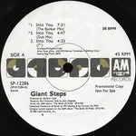Giant Steps (2) : Into You (12", Single, Promo)