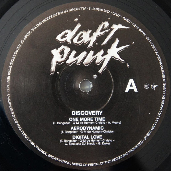 Daft Punk : Discovery (2xLP, Album)