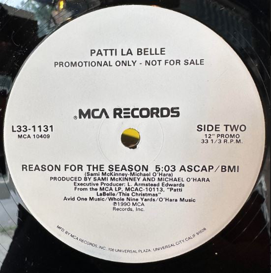 Patti LaBelle : 'Twas Love (12", Promo)